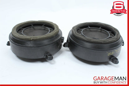 01-07 Mercedes W203 C230 Front Right & Left Side Door Sound Audio Speakers Set