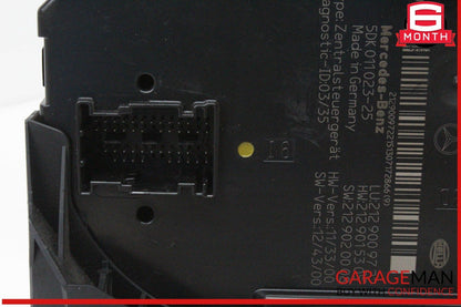 10-18 Mercedes W212 E350 E400 Rear SAM Fuse Box Relay Control 2129009722 OEM