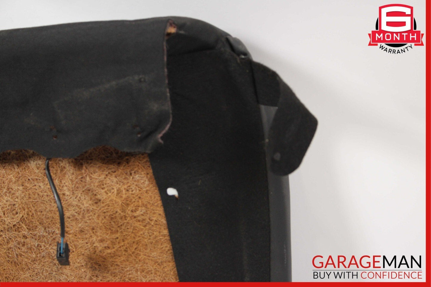 07-09 Mercedes W211 E350 Front Right or Left Top Upper Seat Cushion Black OEM