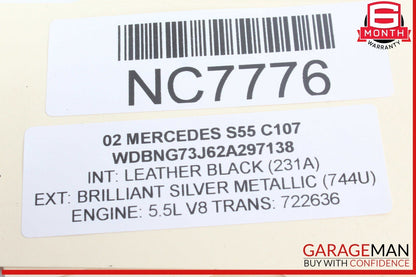 00-06 Mercedes W220 S55 AMG Front Left Driver Side Seat Control Module Unit OEM