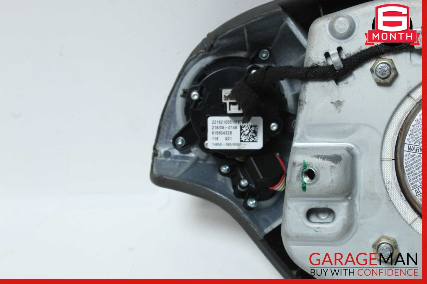 07-10 Mercedes S550 S450 CL500 CL550 Steering Wheel Airbag Air Bag Black