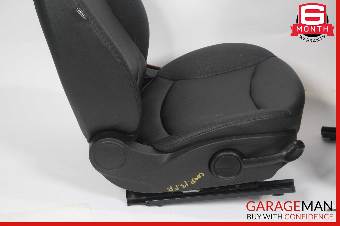 12-15 Mini Cooper Front Right & Left Side Complete Seat Cushion Cover Assembly