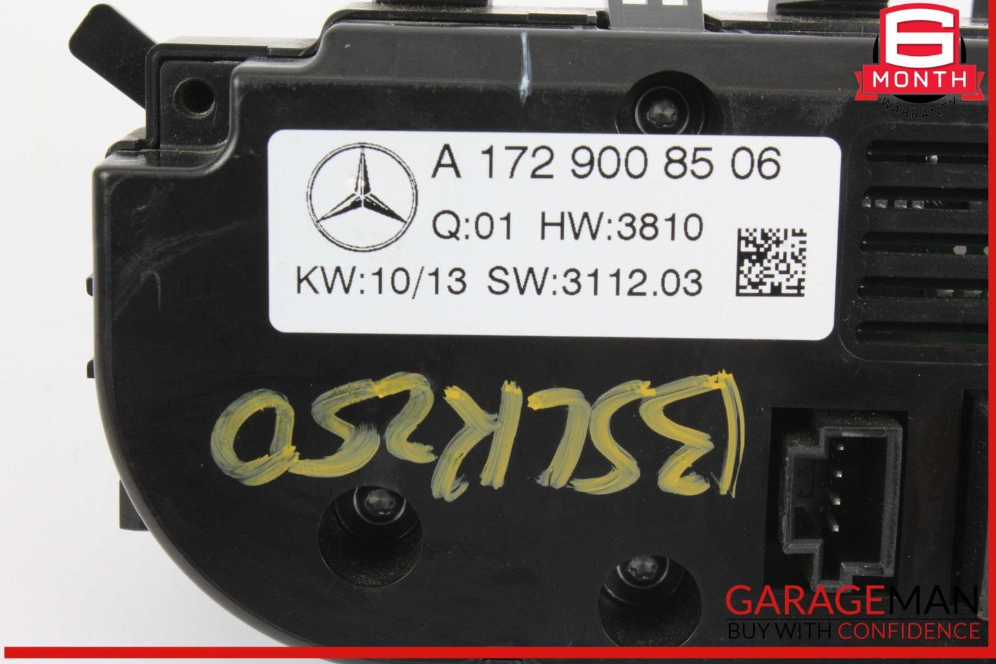 13-16 Mercedes R172 SLK250 SLK350 SLK300 AC A/C Heater Climate Control Module