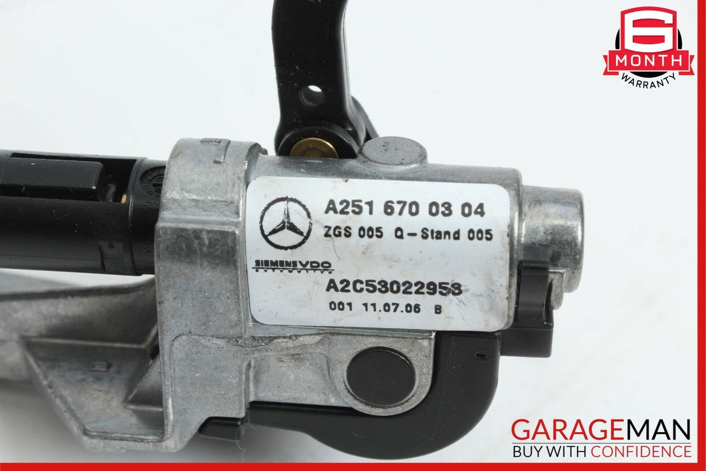 06-12 Mercedes W251 R350 R550 Rear Left Driver Side Quarter Glass Window Motor