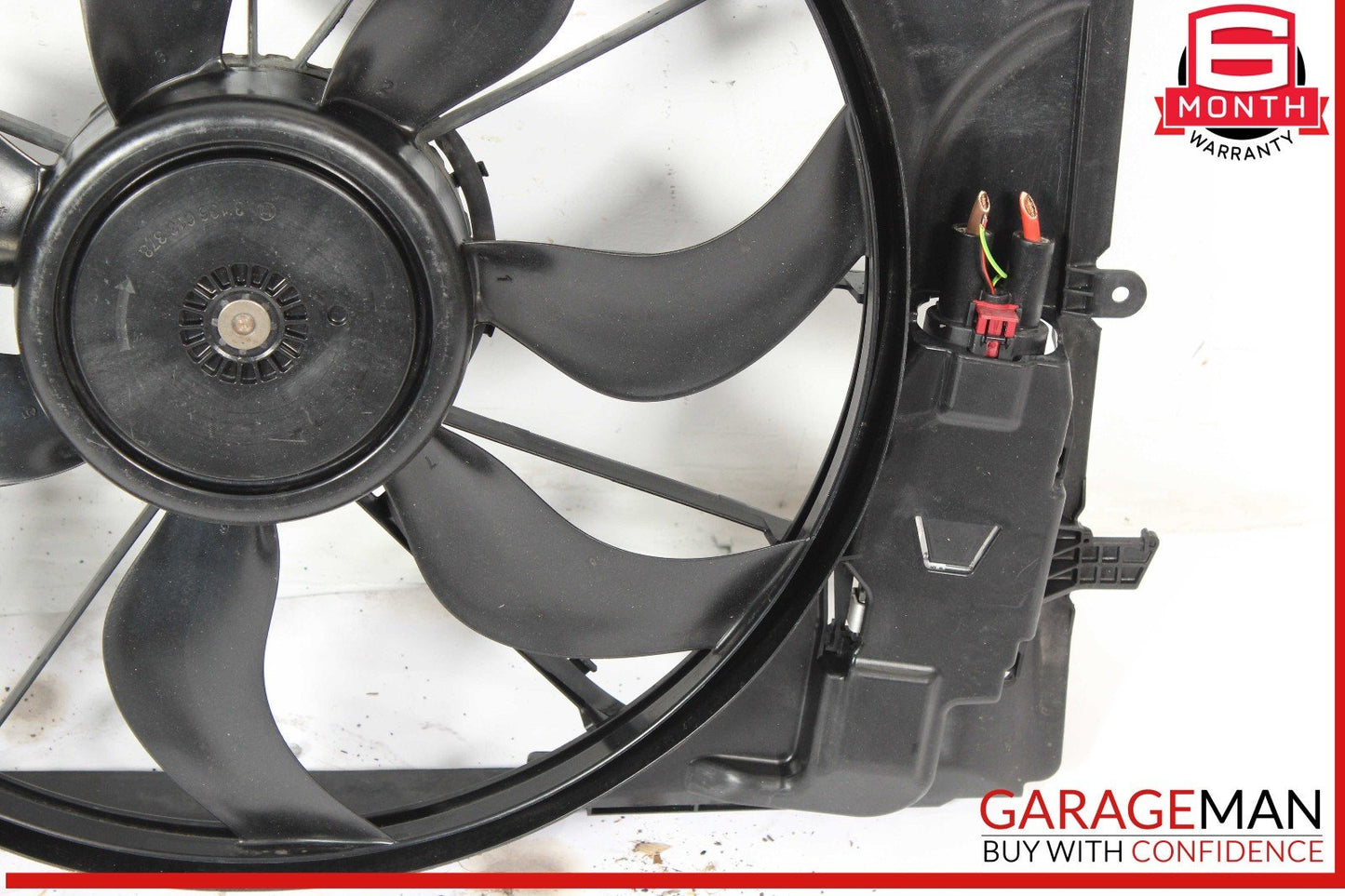 08-20 Mercedes R172 SLK250 Engine Radiator Cooling Fan Motor Assembly OEM