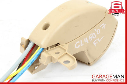 06-12 Mercedes X164 GL450 Front Left Seat Lumbar Regulator Switch Trim Brown