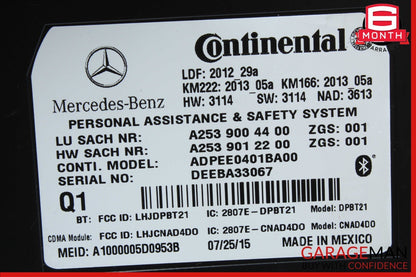10-16 Mercedes-Benz C300 W205 Tele Aid Control Module 2319012201 Genuine