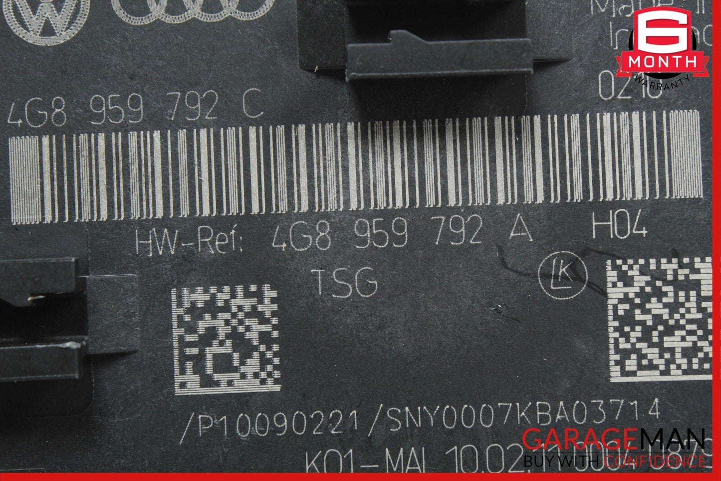 12-18 Audi A7 Front Right Passenger Side Door Computer Control Module Unit OEM