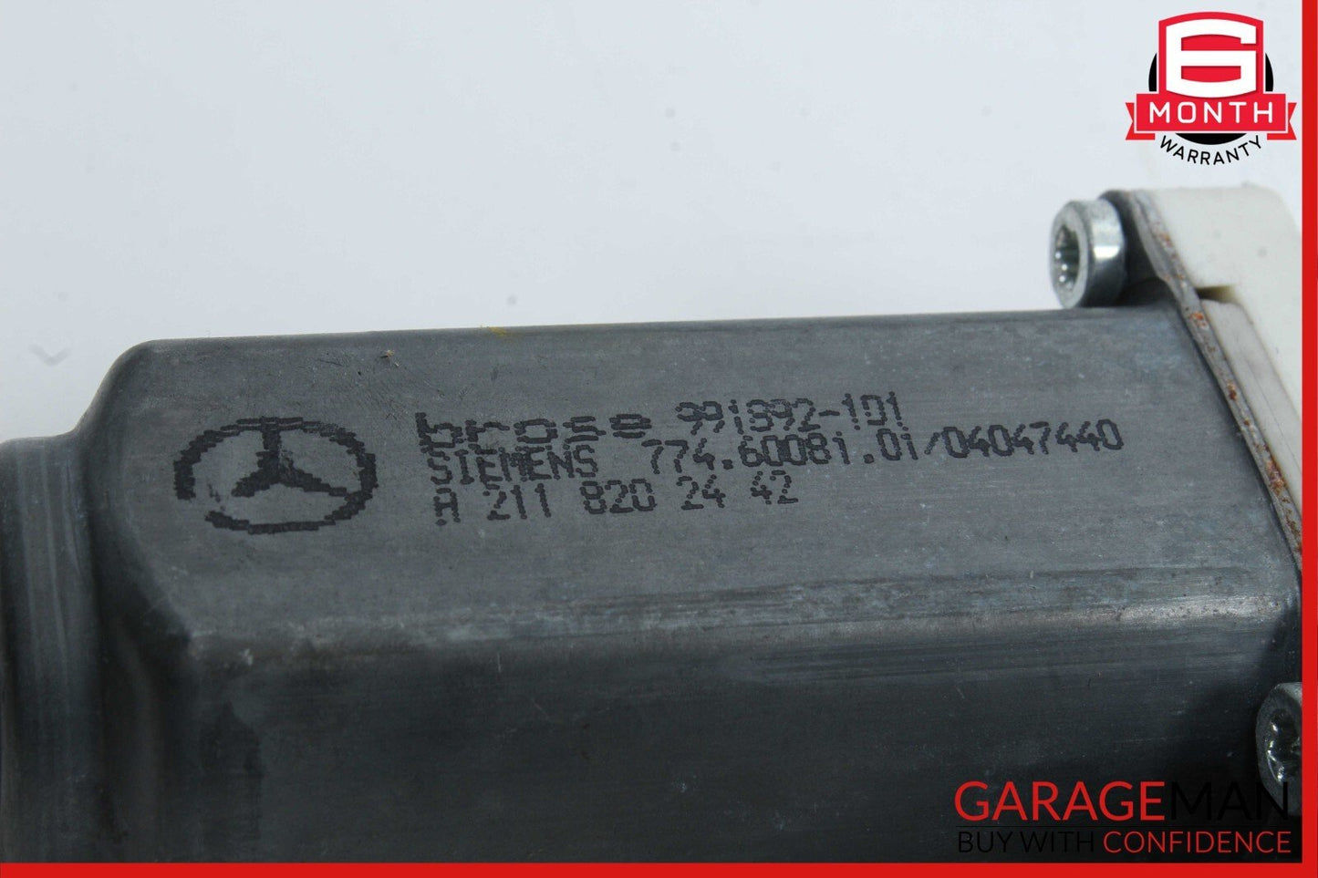 03-09 Mercedes W211 E350 E320 E550 Rear Right Door Window Regulator Motor Unit
