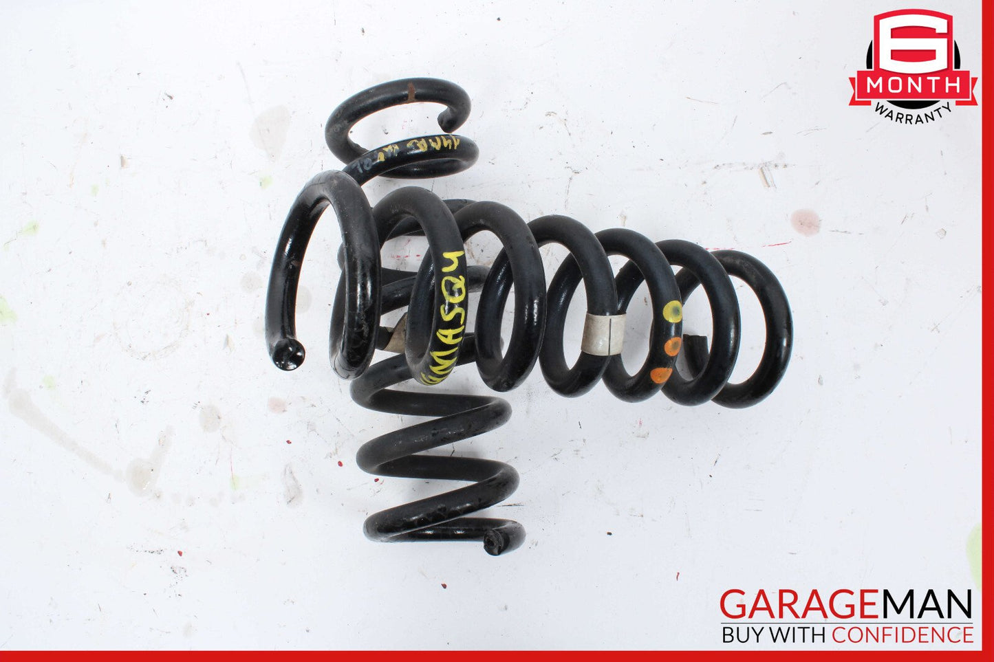 14-17 Maserati Ghibli Rear Right & Left Suspension Coil Spring Absorber Set OEM