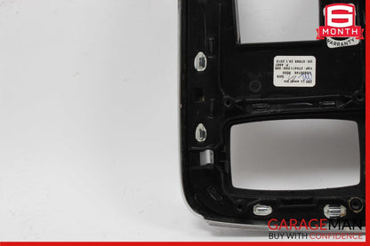 12-19 Mercedes X166 GL450 ML400 GLS550 Center Console Bezel Trim Black OEM