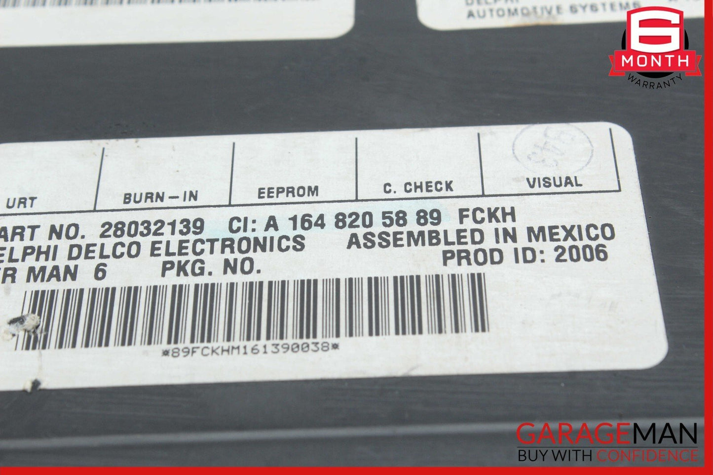 03-09 Mercedes GL450 SLK350 ML450 Sirius Satellite Radio Receiver Module Unit