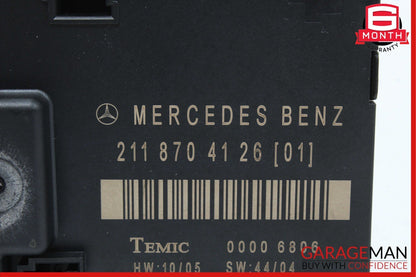 03-09 Mercedes W211 E350 E500 E550 E63 AMG Rear Right Side Door Control Module