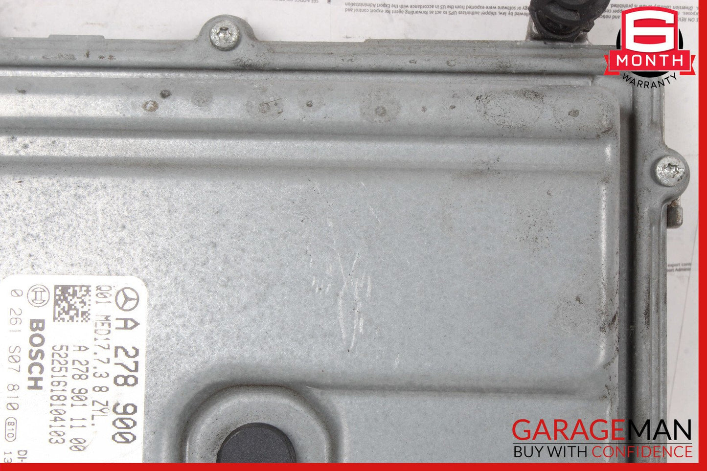 12-16 Mercedes X166 GL450 ML550 ECU ECM Engine Control Module Unit OEM