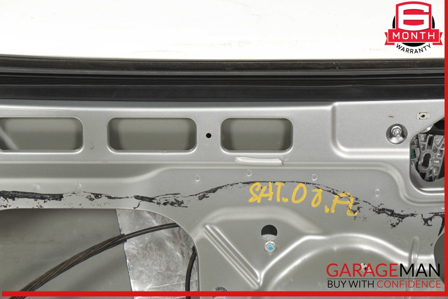 07-10 Saturn Sky Front Left Driver Side Door Shell Panel White OEM