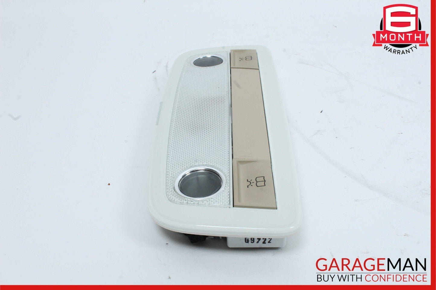 08-21 Mercedes W204 C250 GLK350 GL550 Rear Overhead Dome Light Beige OEM