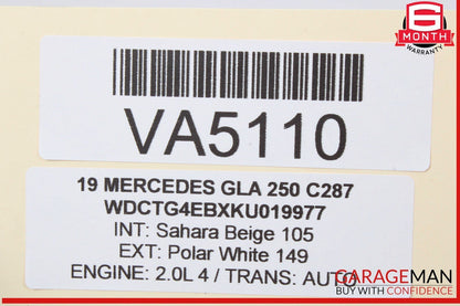 15-19 Mercedes X156 GLA250 CLA250 Blind Spot Assist Radar Module Sensor OEM