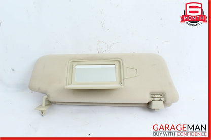 07-09 Mercedes W211 E350 E550 Front Right Sunvisor Sun Visor Shade Suede Grey