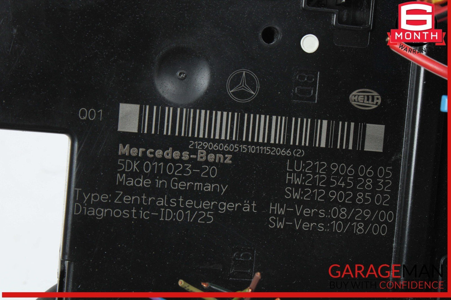 10-11 Mercedes W212 E350 Bluetec Rear Fuse Relay Junction Box SAM Module OEM