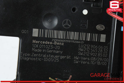 10-11 Mercedes W212 E350 Bluetec Rear Fuse Relay Junction Box SAM Module OEM
