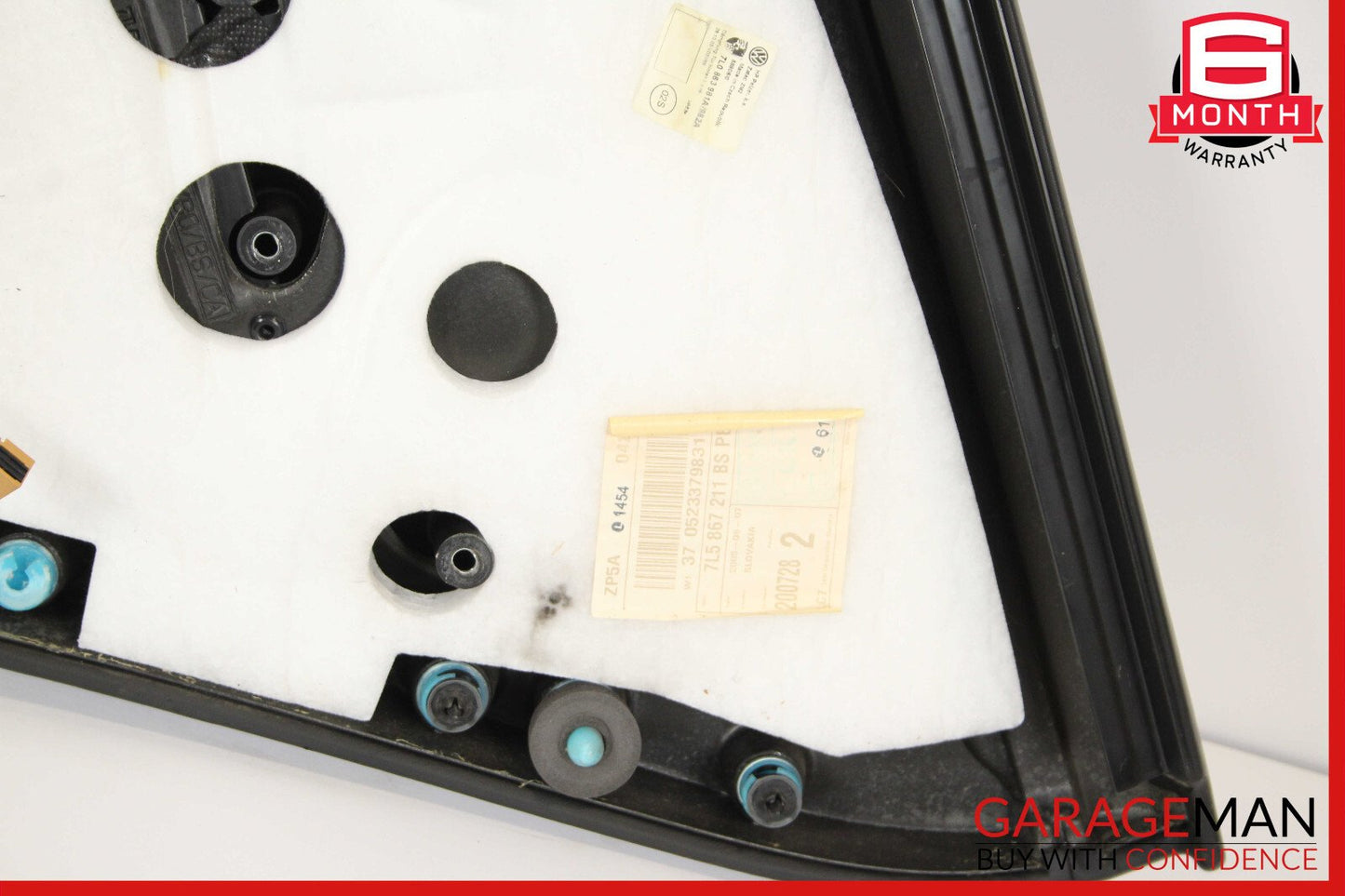 03-10 Porsche Cayenne 955 957 Rear Left Side Interior Door Panel Trim Cover OEM