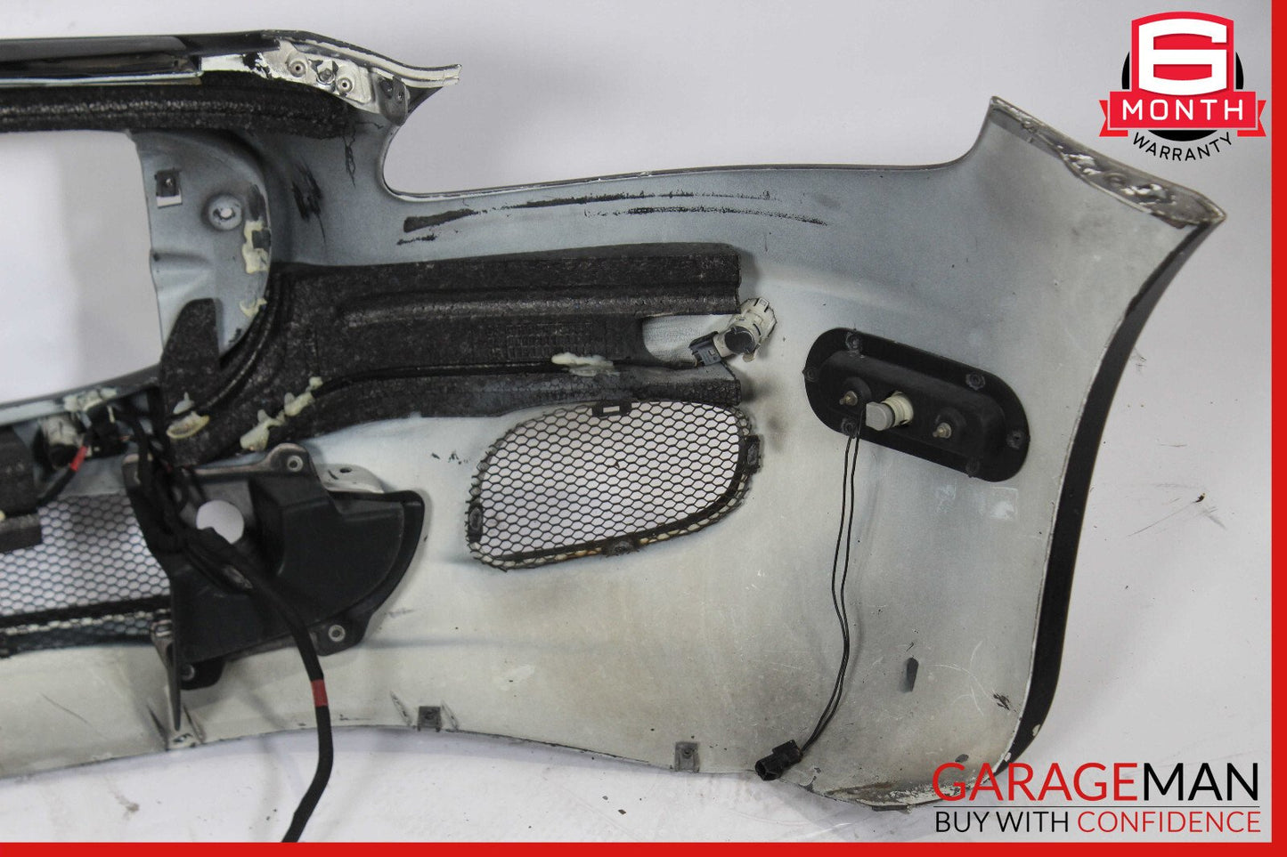 03-08 Maserati Quattroporte M139 Front Bumper Cover Panel Assembly Black OEM