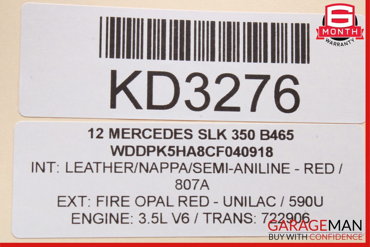 12-20 Mercedes R172 SLK350 SLK250 SLC300 Front Dashboard A/C Air Vent OEM
