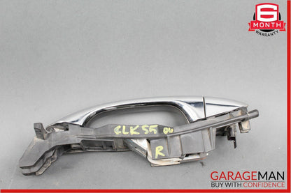 03-09 Mercedes W209 CLK55 AMG Front Right Side Exterior Door Handle Silver OEM
