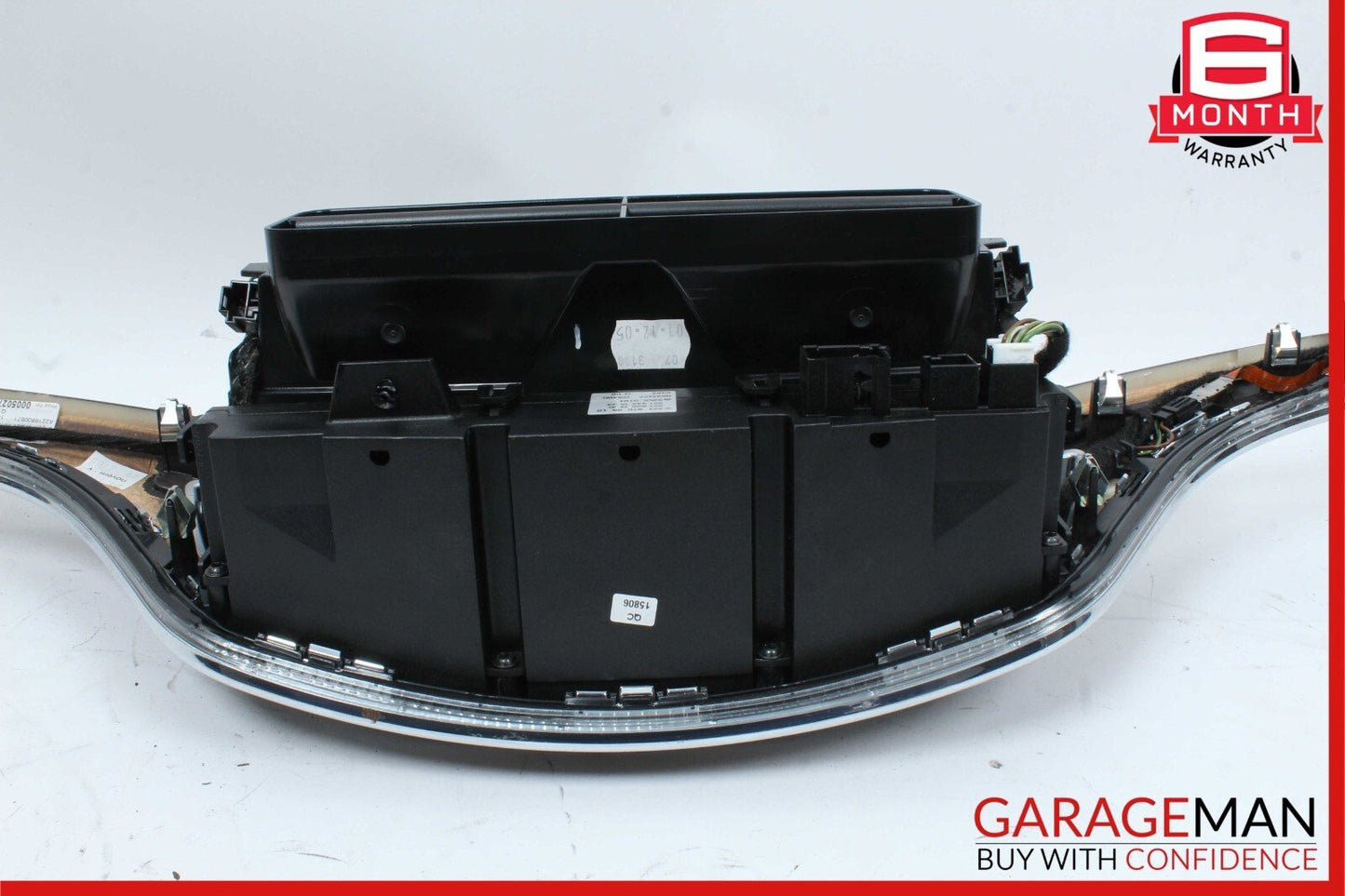 07-14 Mercedes W221 S550 Center Dash Heater Switch Control Panel Assembly OEM