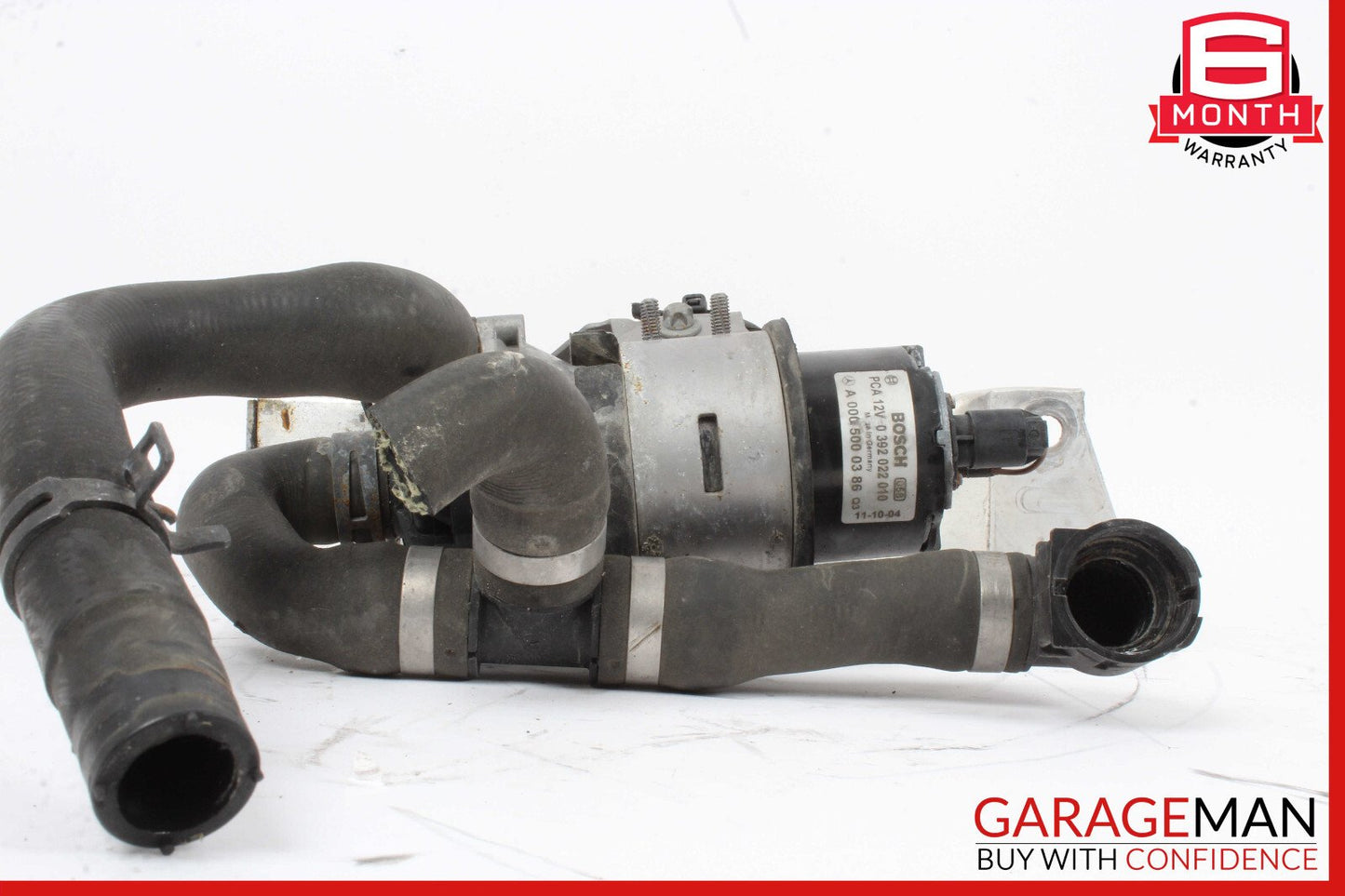 10-16 Mercedes W212 E350 Auxiliary AUX Circulation Water Pump w/ Bumper Bracket