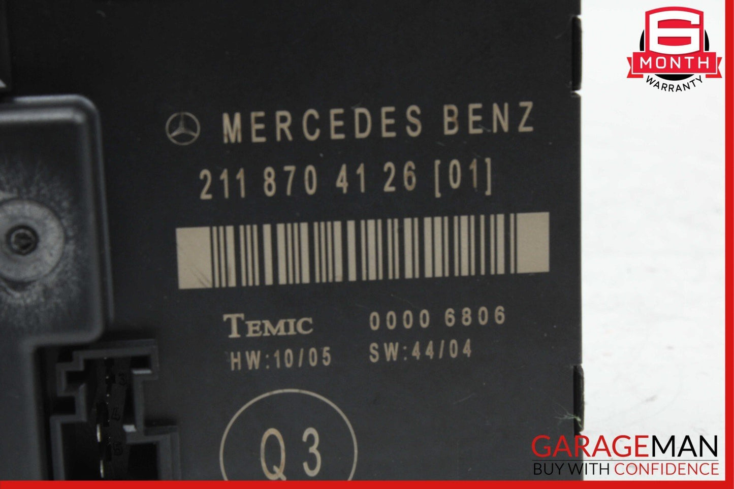 03-09 Mercedes W211 E320 E63 AMG Rear Right Door Controller Module Unit OEM