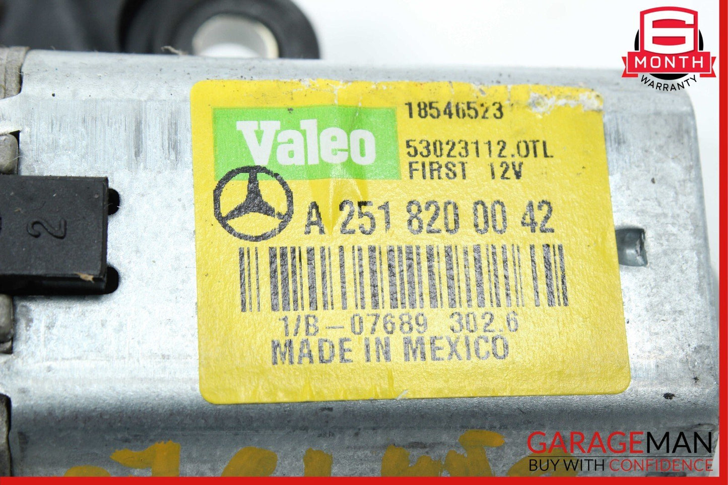 06-13 Mercedes X164 GL450 R350 Rear Window Windshield Glass Wiper Motor Unit OEM