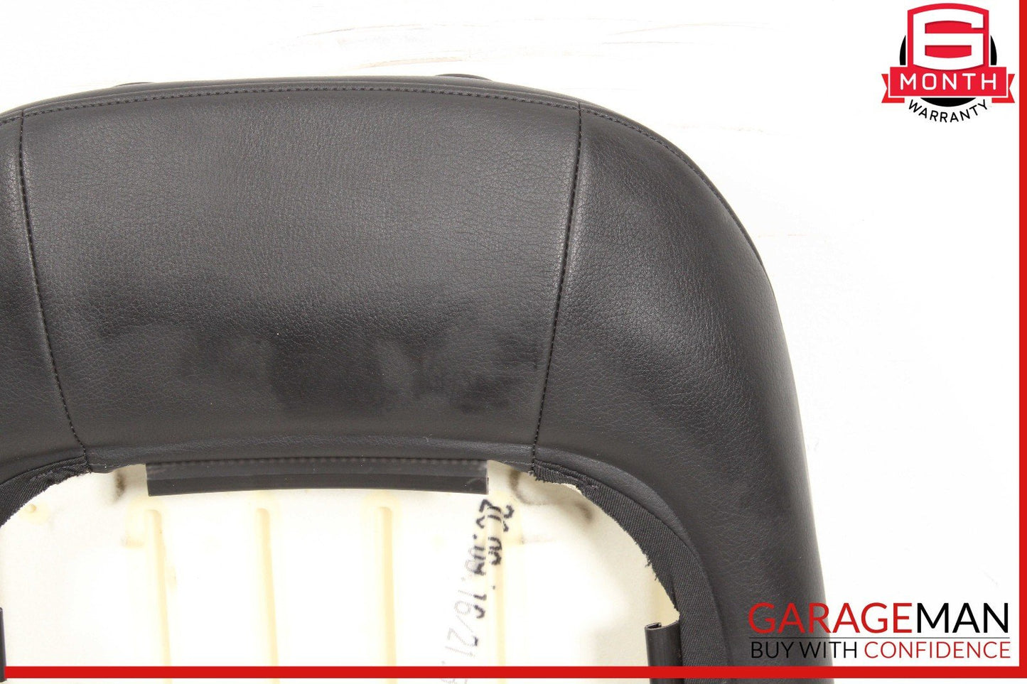 12-18 Audi A7 Front Left Driver Side Top Upper Seat Cushion Cover Black OEM