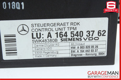06-13 Mercedes W211 E350 E550 CLK500 ML63 AMG TPMS Tire Pressure Control Module