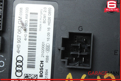12-18 Audi A6 A7 S6 S7 On Board Supply Body Control Module Unit 4H0907063GM OEM