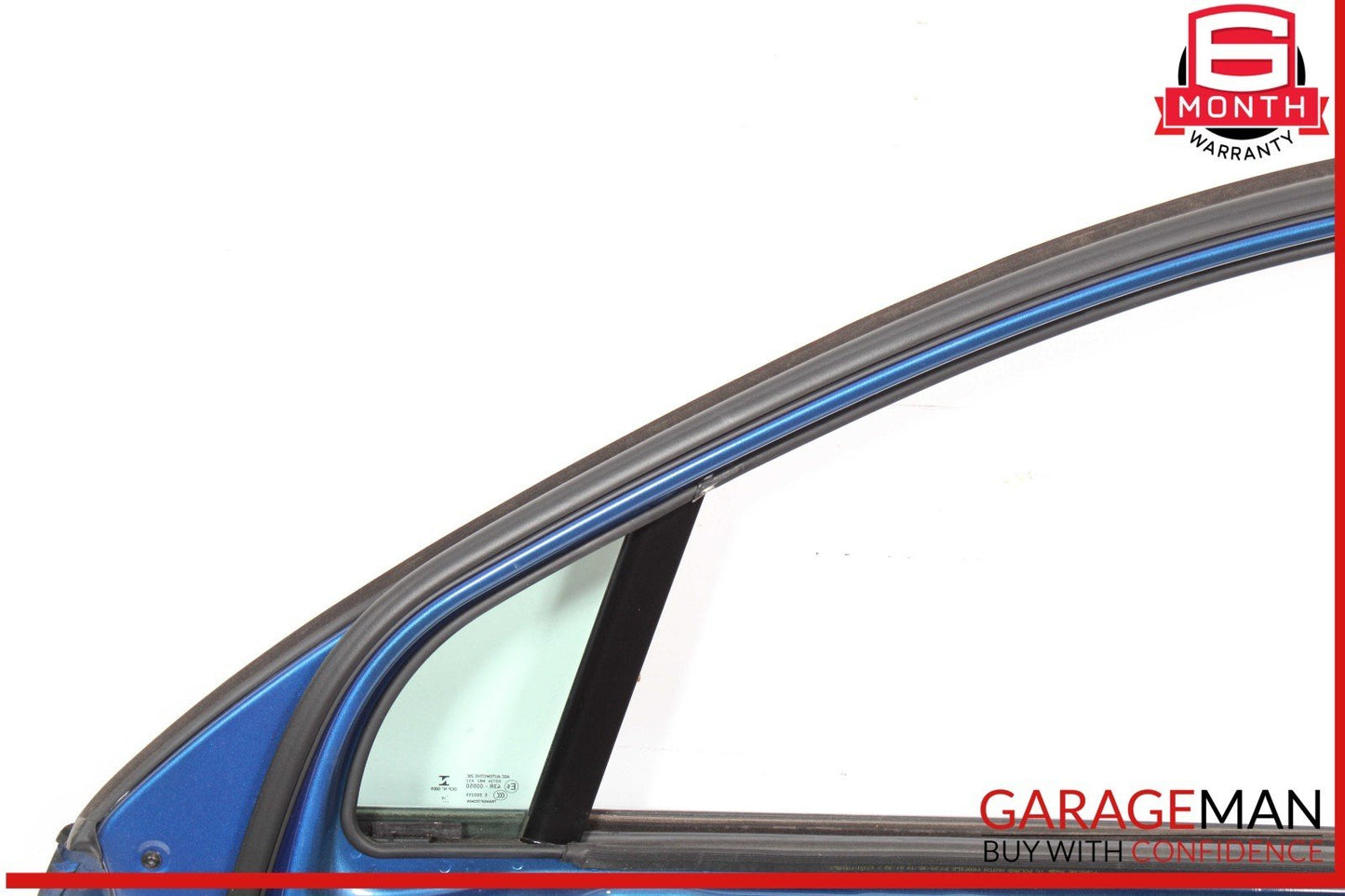 15-25 Porsche Macan 95B Front Right Passenger Side Door Shell Blue OEM