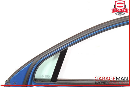 15-25 Porsche Macan 95B Front Right Passenger Side Door Shell Blue OEM