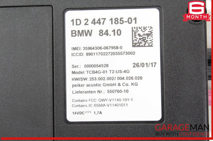 14-21 BMW i3 I01 Hybrid Communication Control Module Unit 2447185 OEM