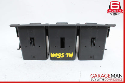 98-05 Mercedes W163 ML430 ML55 AMG Dashboard Center A/C AC Air Vent Trim Black
