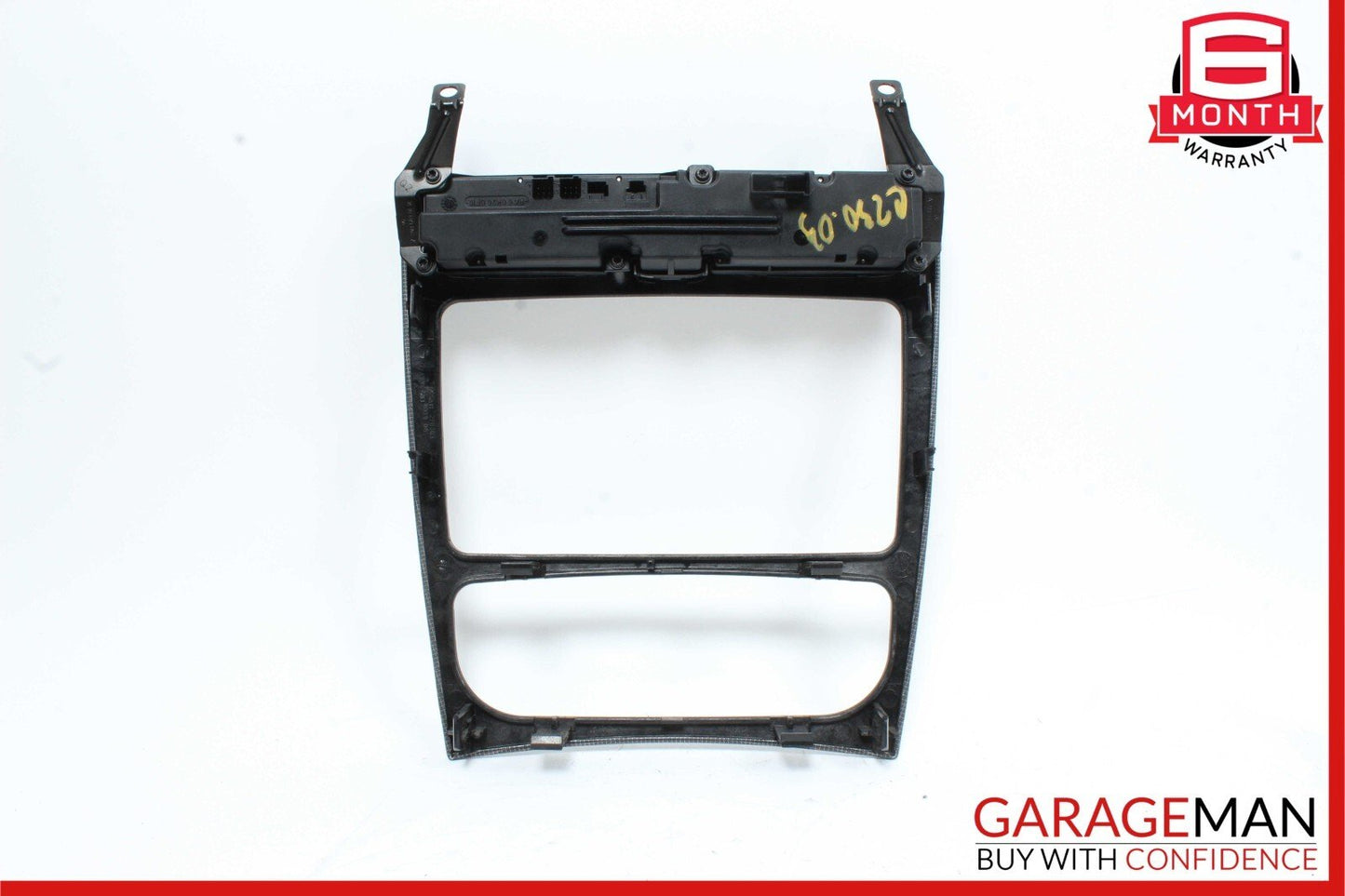01-04 Mercedes W203 C230 Center Dash Radio Bezel Trim Switch Assembly OEM