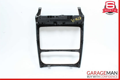 01-04 Mercedes W203 C230 Center Dash Radio Bezel Trim Switch Assembly OEM