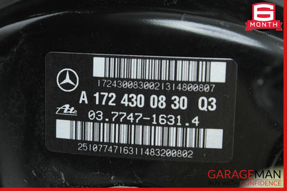 12-16 Mercedes R172 SLK250 Power Brake Booster Master Cylinder Reservoir Assy