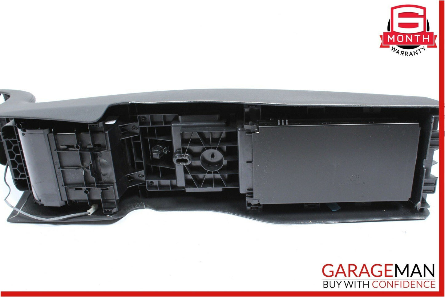 06-11 Mercedes W219 CLS550 Rear Center Console Armrest Storage Tray Assembly