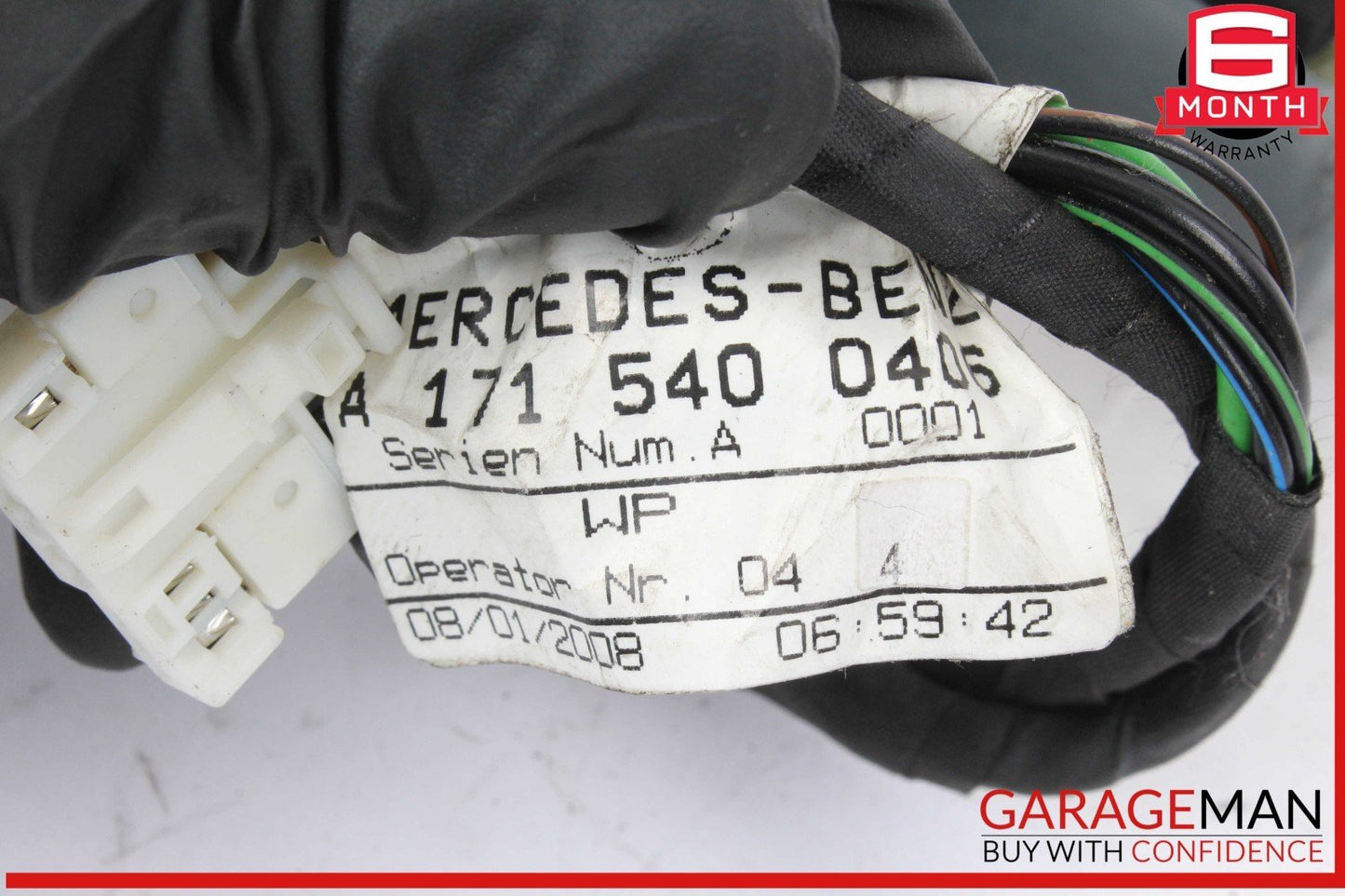05-11 Mercedes R171 SLK300 Front Right Side Door Window Regulator Motor OEM