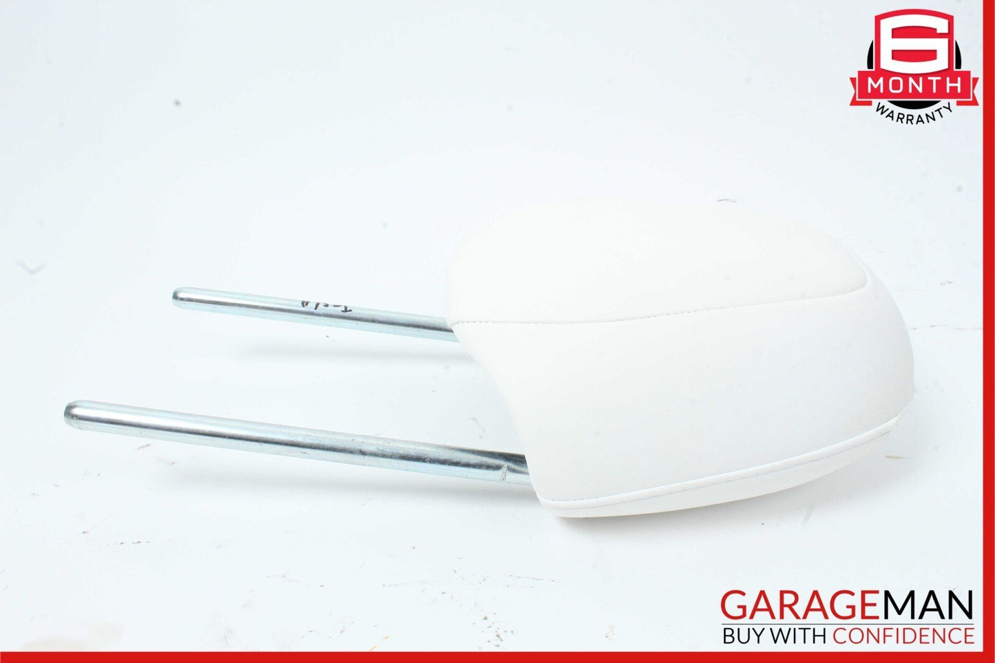 17-22 Tesla Model 3 Front Right / Left Side Seat Headrest Head Rest White