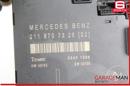 03-09 Mercedes W211 E350 E500 Front Left Side Door Control Module Unit OEM