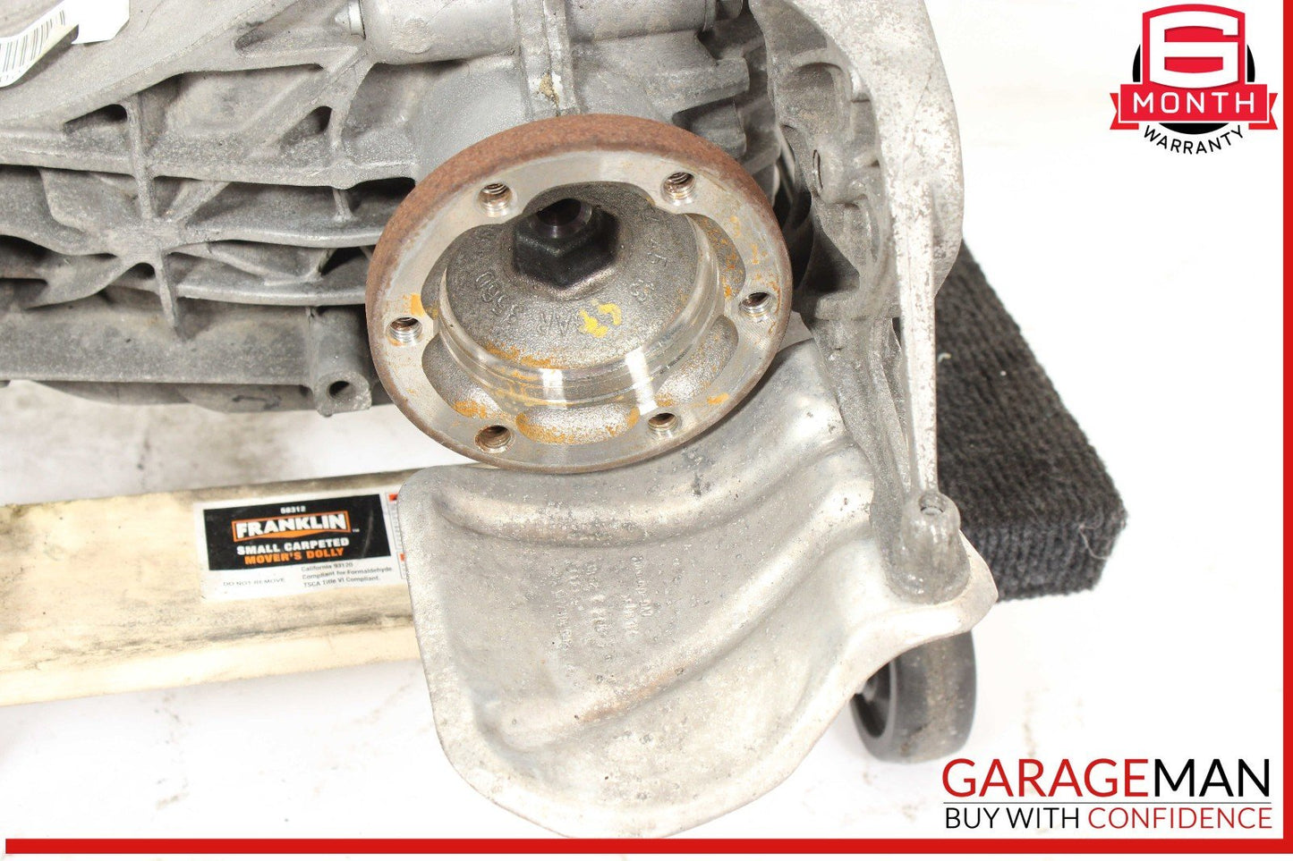 14-17 Audi SQ5 3.0 Rear Diff Differential Axle Carrier Assembly OEM