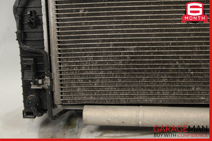 03-09 Mercedes CLS550 E500 Engine Cooling Radiator AC A/C Condenser Assembly OEM