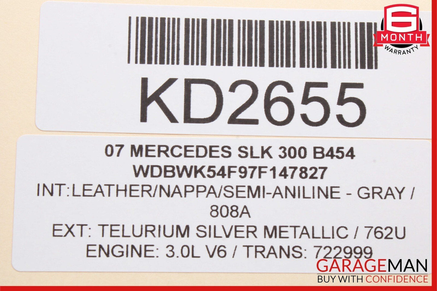 06-15 Mercedes R171 SLK300 E350 C300 Engine Oil Separator Cover 2720160134 OEM