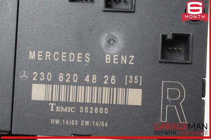03-12 Mercedes R230 SL500 SL600 Right Passenger Side Door Control Module OEM